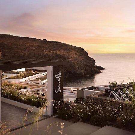 Hotel Semeli Coast Mykonos Curio Collection By Hilton Merchia Beach Exterior foto