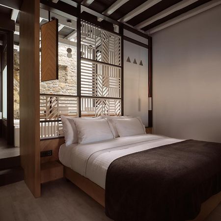 Hotel Semeli Coast Mykonos Curio Collection By Hilton Merchia Beach Exterior foto