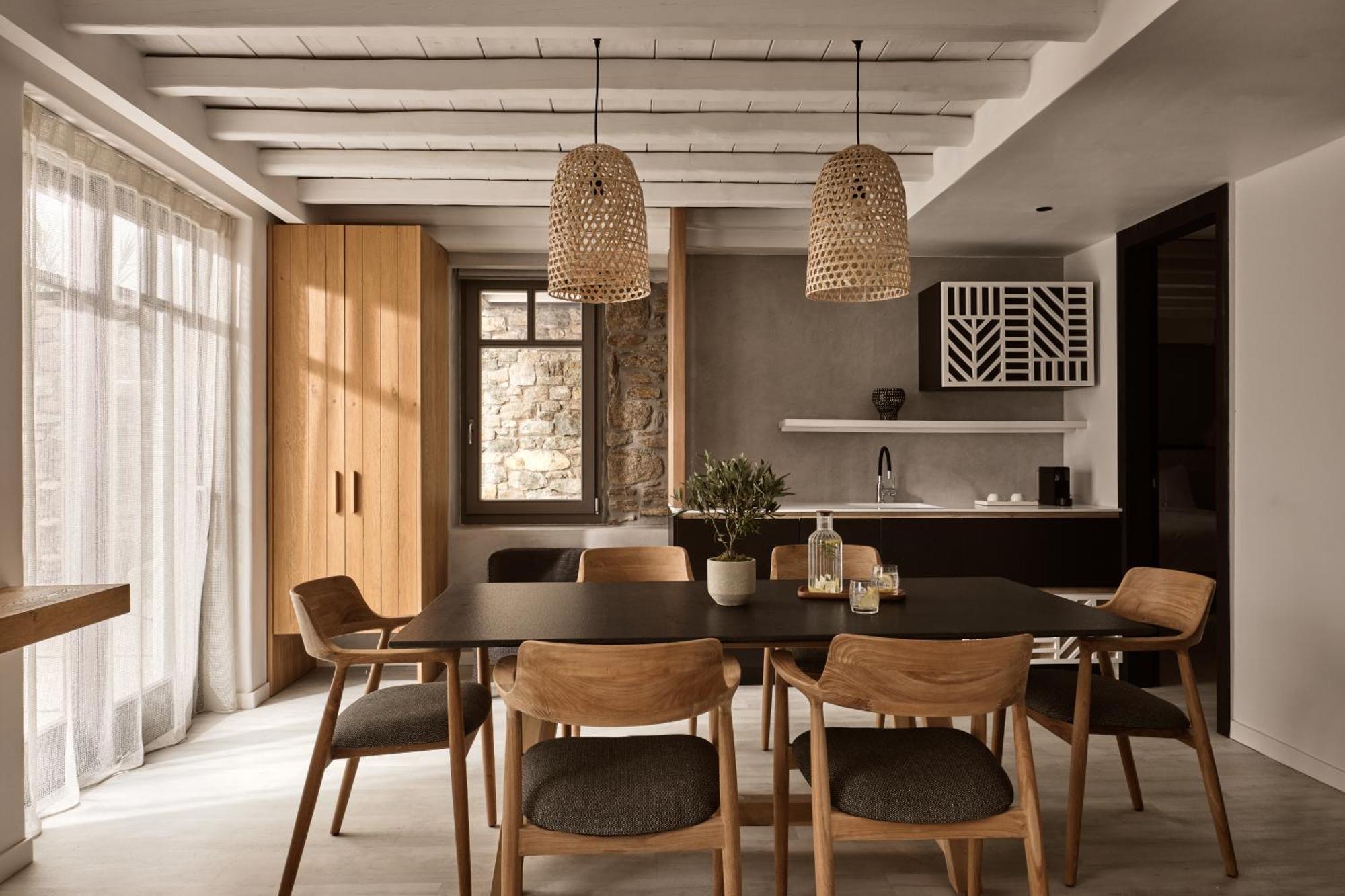 Hotel Semeli Coast Mykonos Curio Collection By Hilton Merchia Beach Exterior foto
