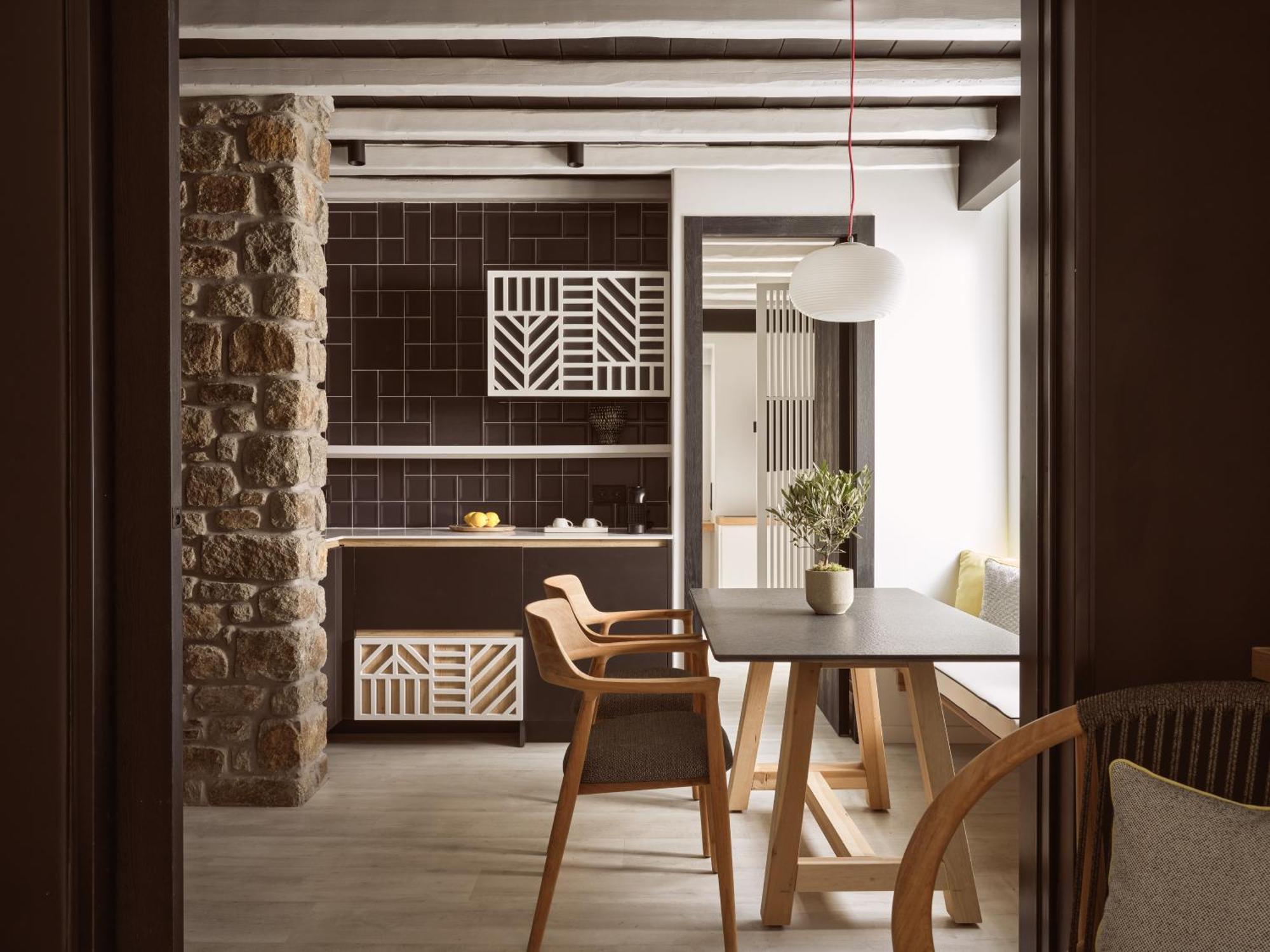 Hotel Semeli Coast Mykonos Curio Collection By Hilton Merchia Beach Exterior foto
