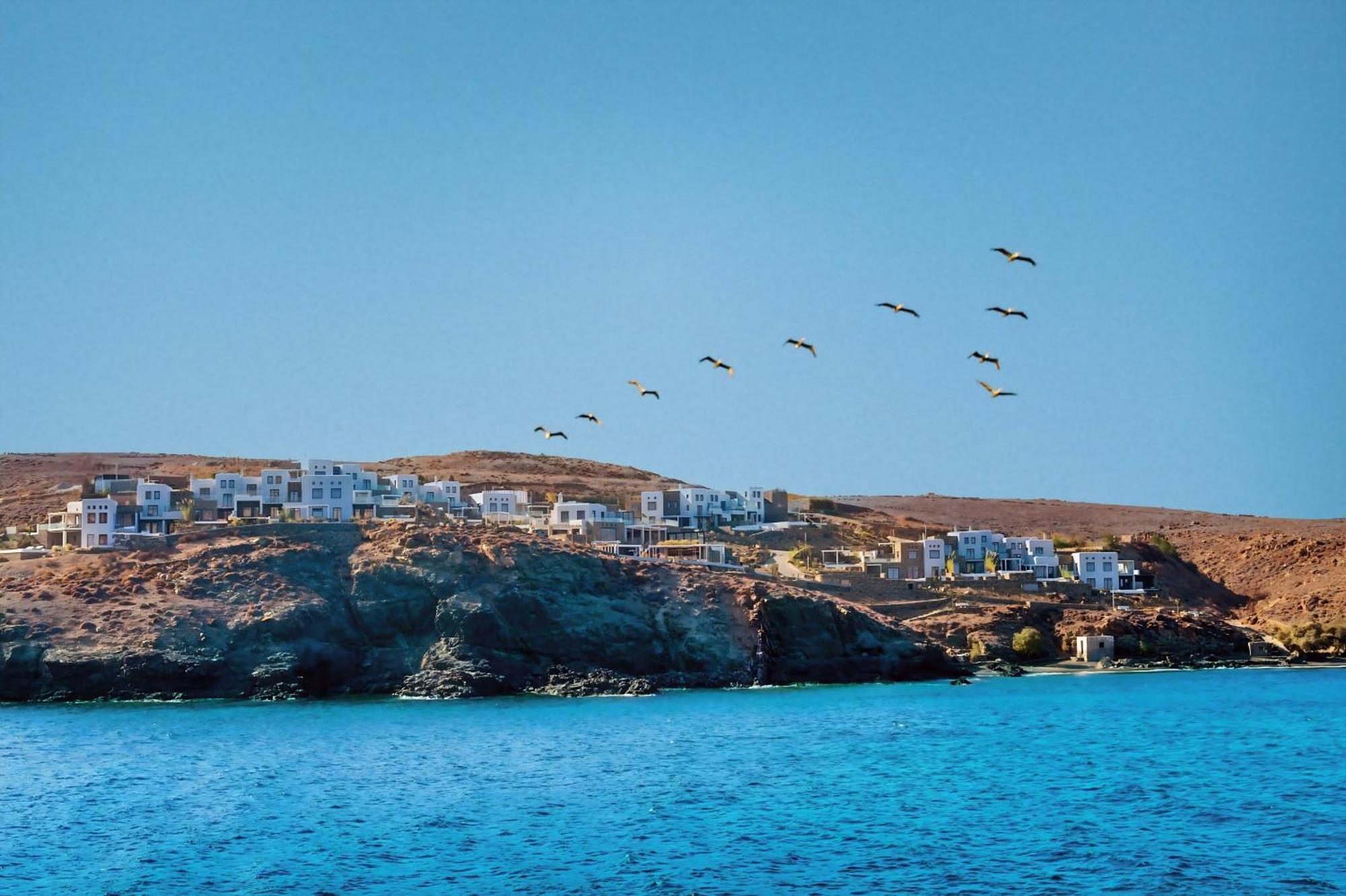 Hotel Semeli Coast Mykonos Curio Collection By Hilton Merchia Beach Exterior foto