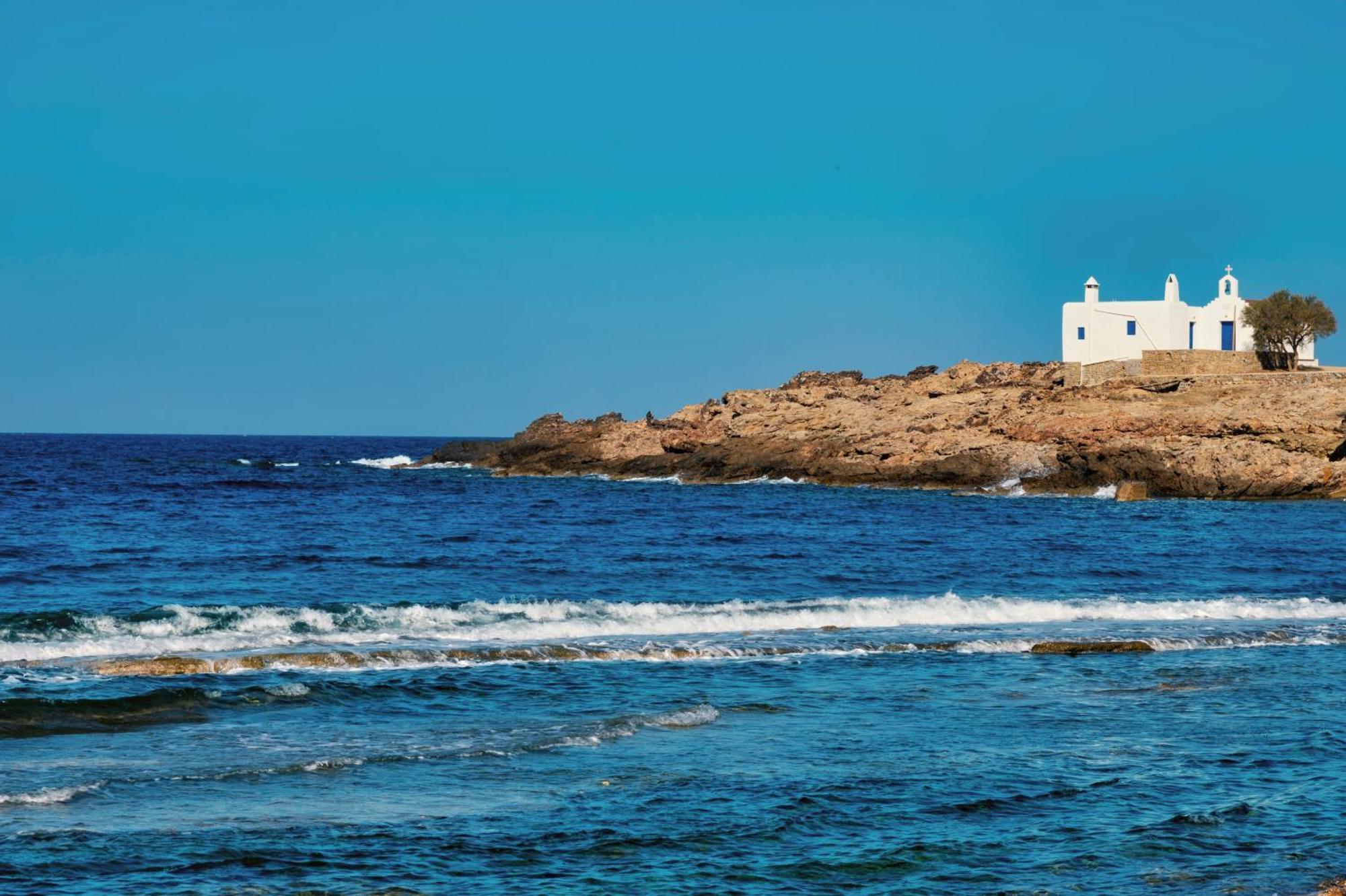 Hotel Semeli Coast Mykonos Curio Collection By Hilton Merchia Beach Exterior foto
